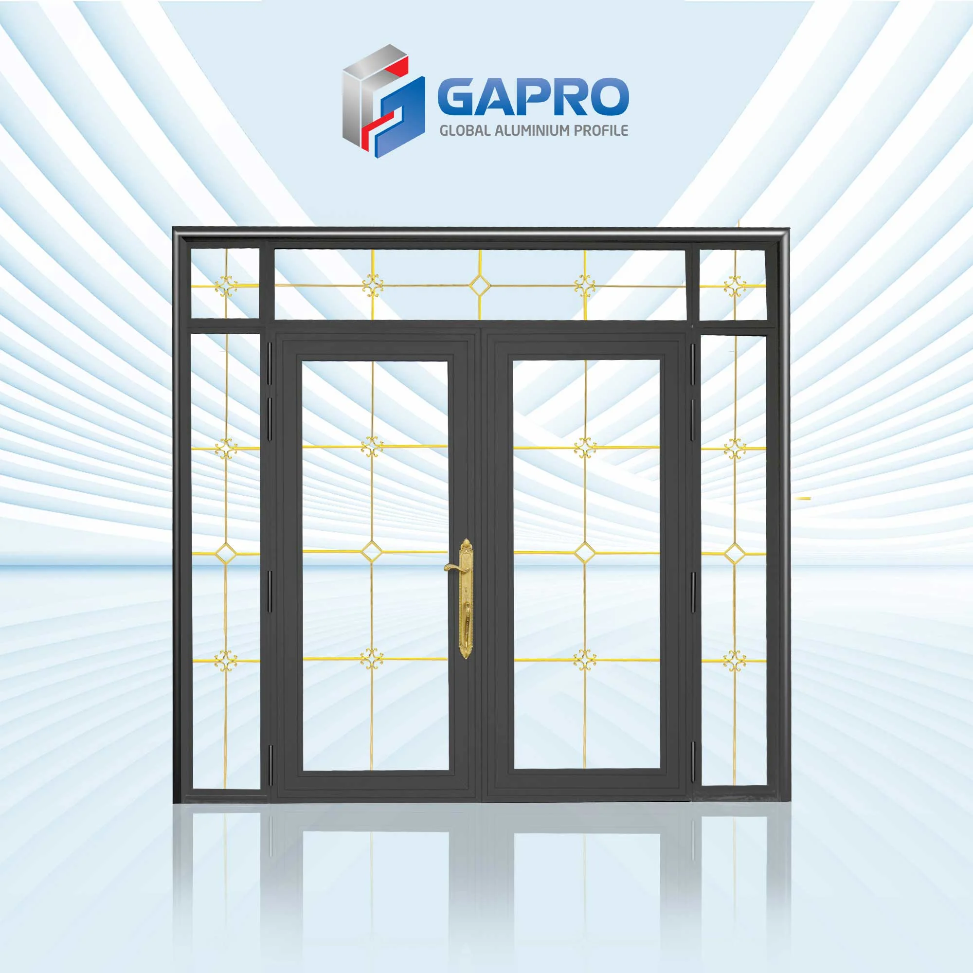 Cửa nhôm xingfa cánh bản lớn 160mm
