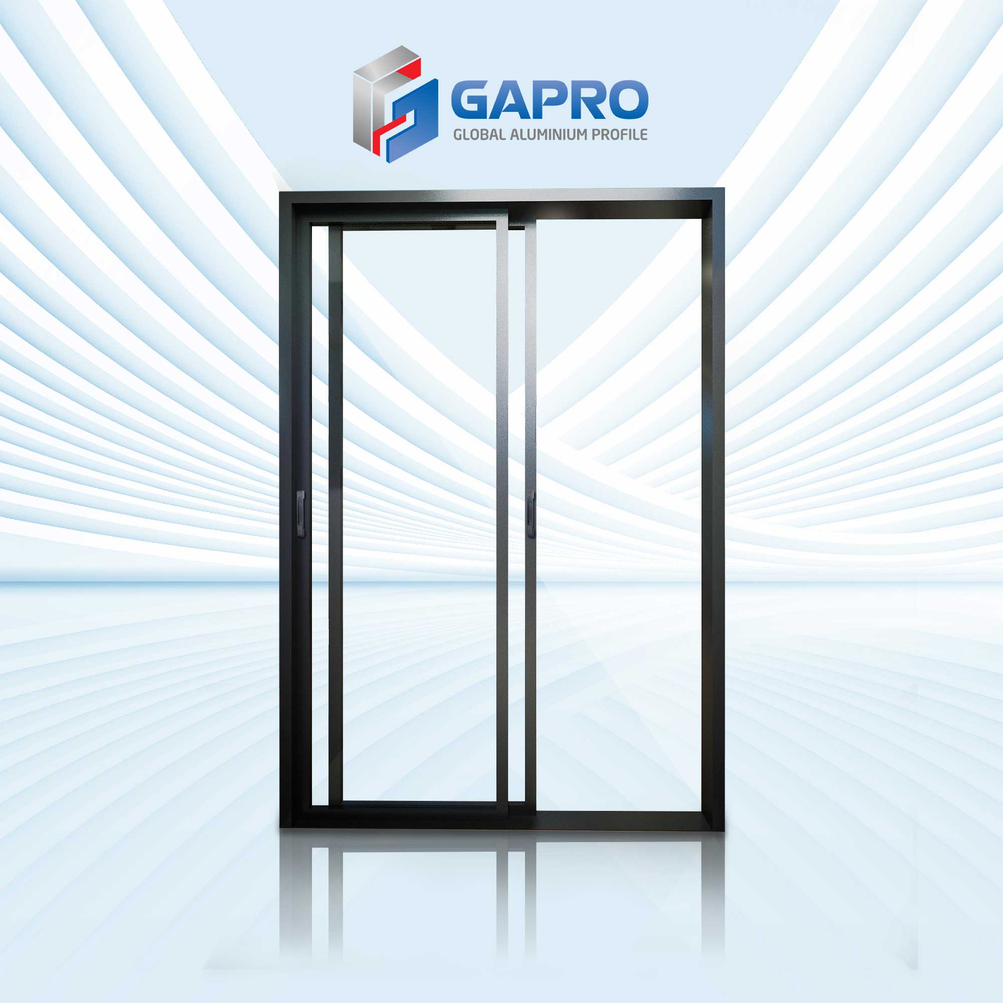 Cửa Nhôm Slim Nội Thất Mở Lùa